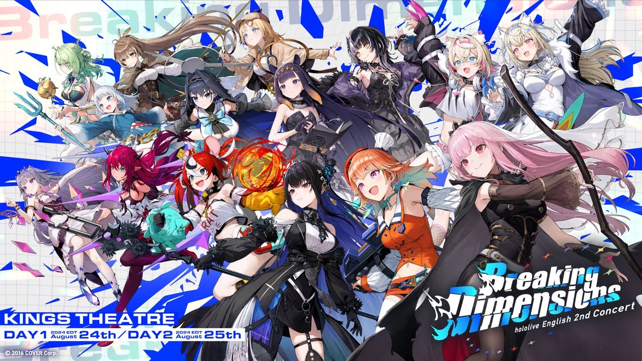 Hololive English 2nd Concert - Breaking Dimensions Day 1 Trailer